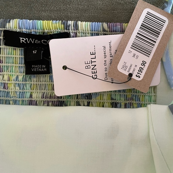 RW&CO Tencel Fit & Flare Cocktail Dress - Picture 9 of 11